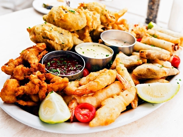 Bột gia vị cà ri xanh TD FOOD giúp các sản phẩm snack và hải sản nướng thêm ngon miệng